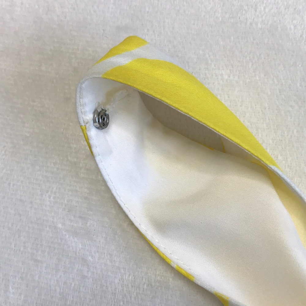 Ann Taylor Yellow and White Printed Maxi Dress - Picture 6 of 8